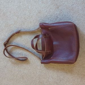 Mini Crossbody Tote with Zip Closure
